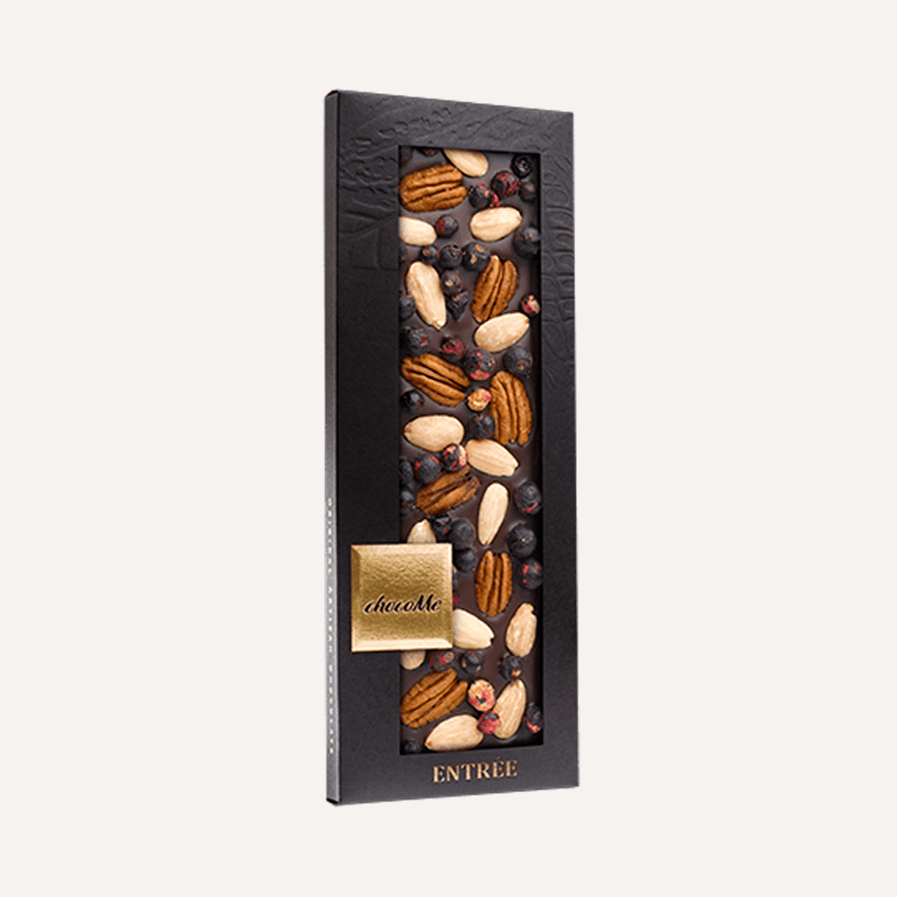 Премиум шоколад : Орех пекан и черная смородина