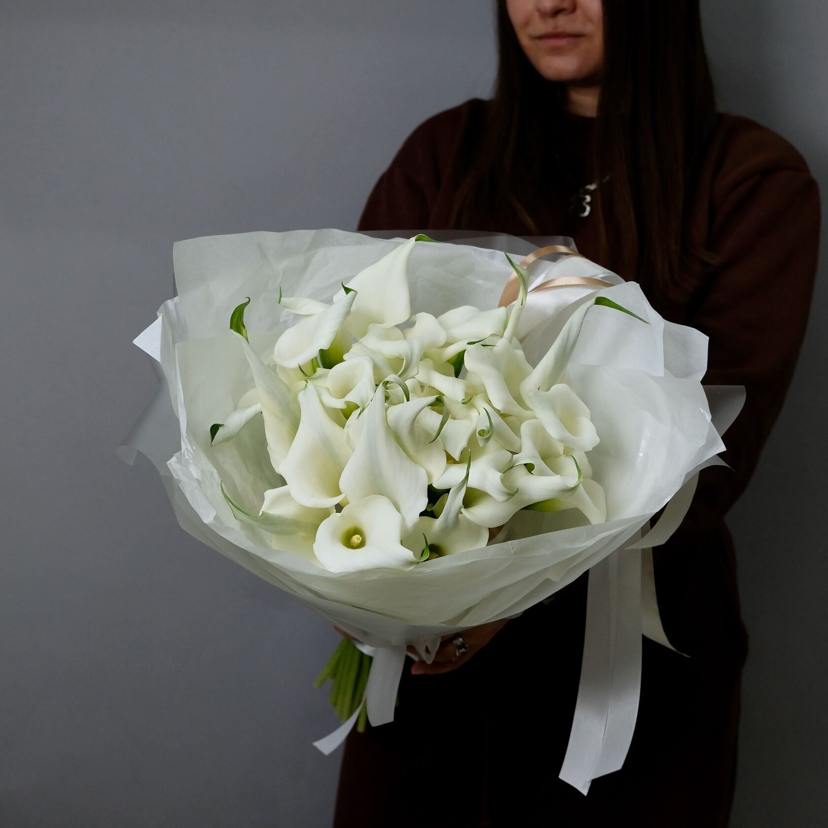 Каллы белые