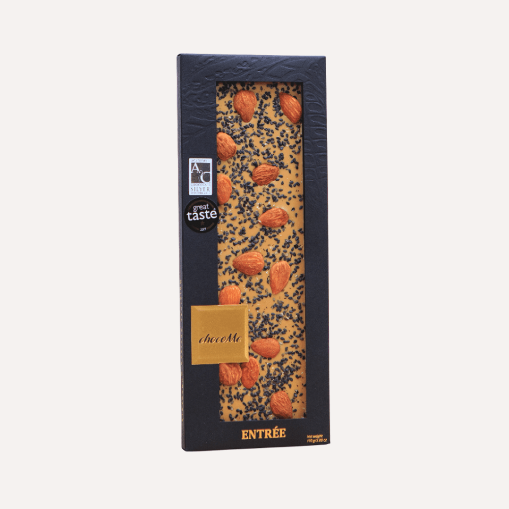 Премиум шоколад : Миндаль и морская соль