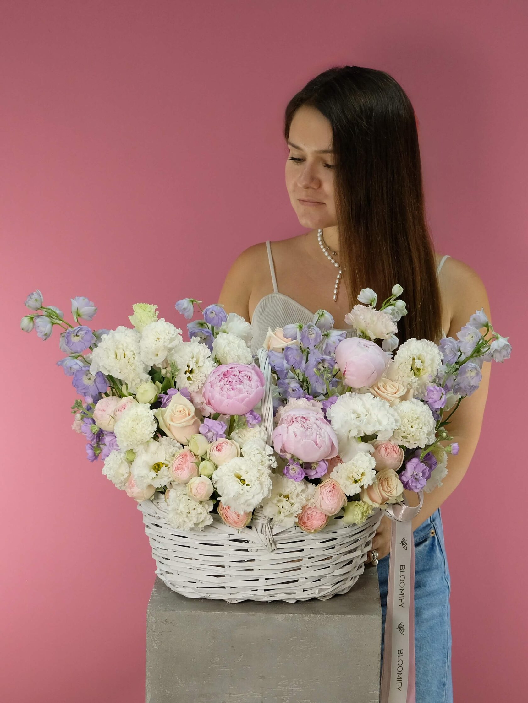 Цветочная корзина №12