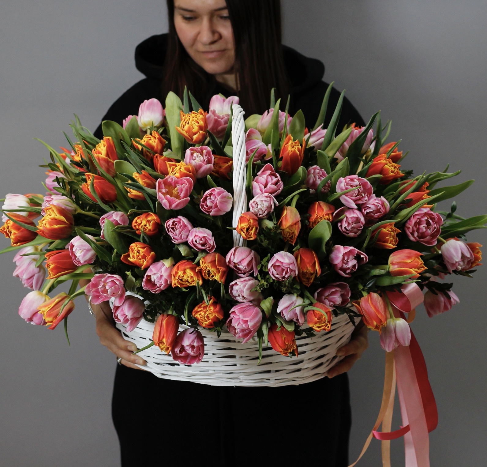 Пионовидные тюльпаны mix