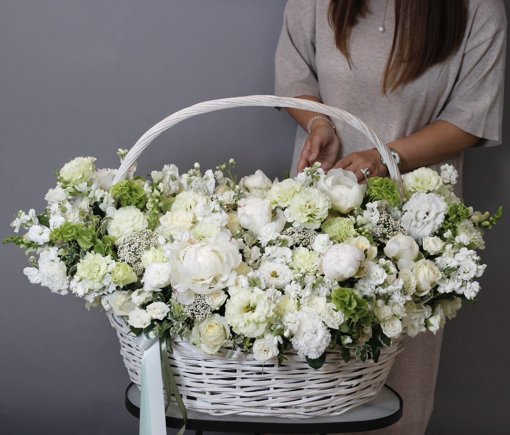 Цветочная корзина №20