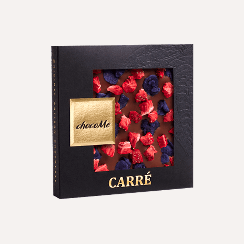 Премиум шоколад: Фиалка и клубника