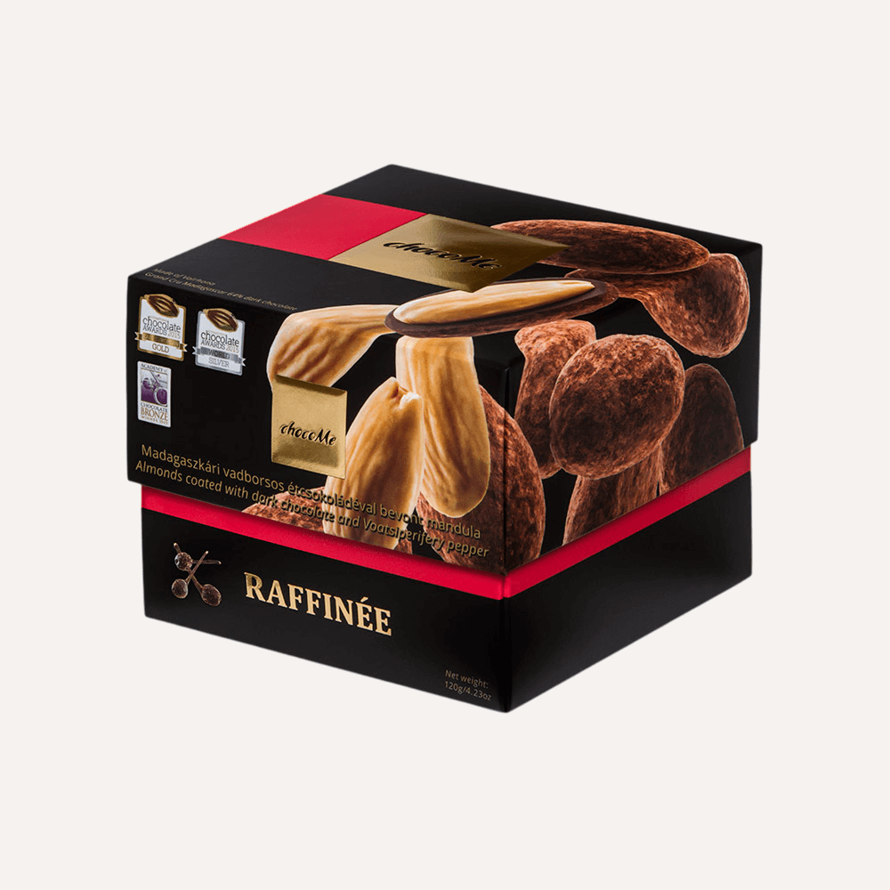 Конфеты Raffinée: Миндаль с перцем