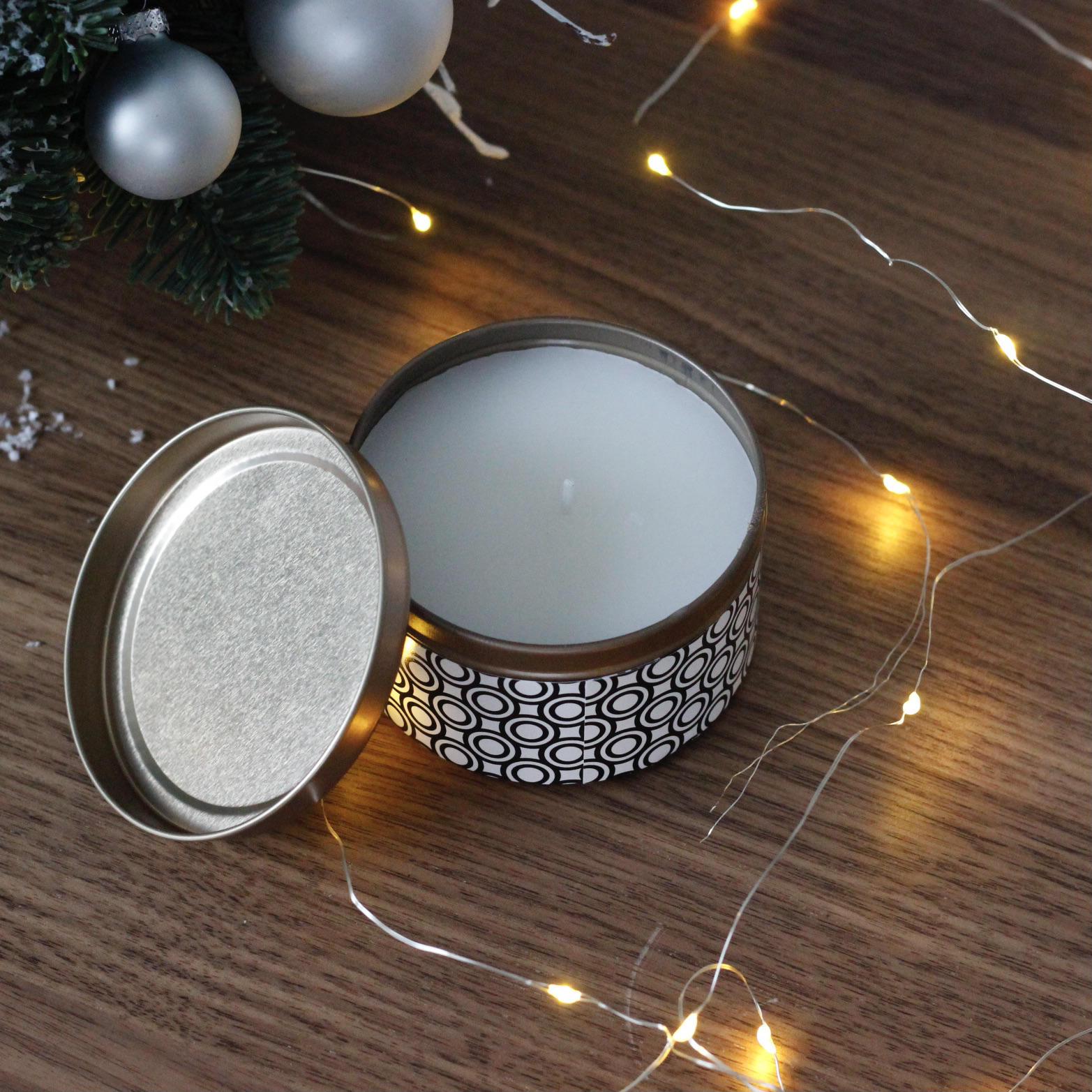 Новогодний подарок: Ароматическая свеча