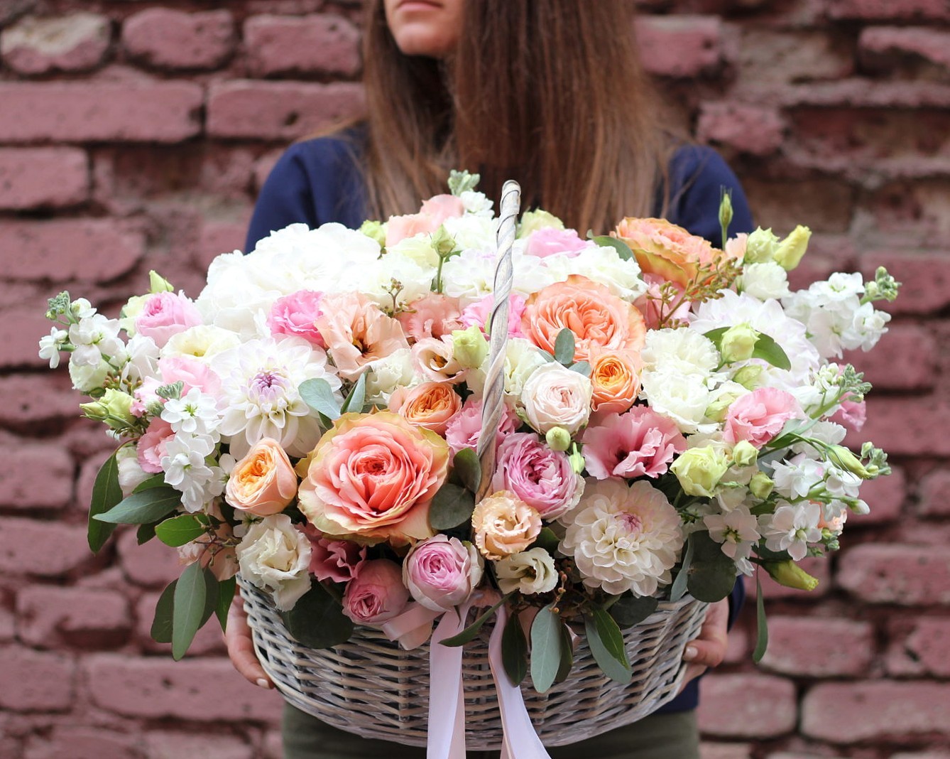 Цветочная корзина №5