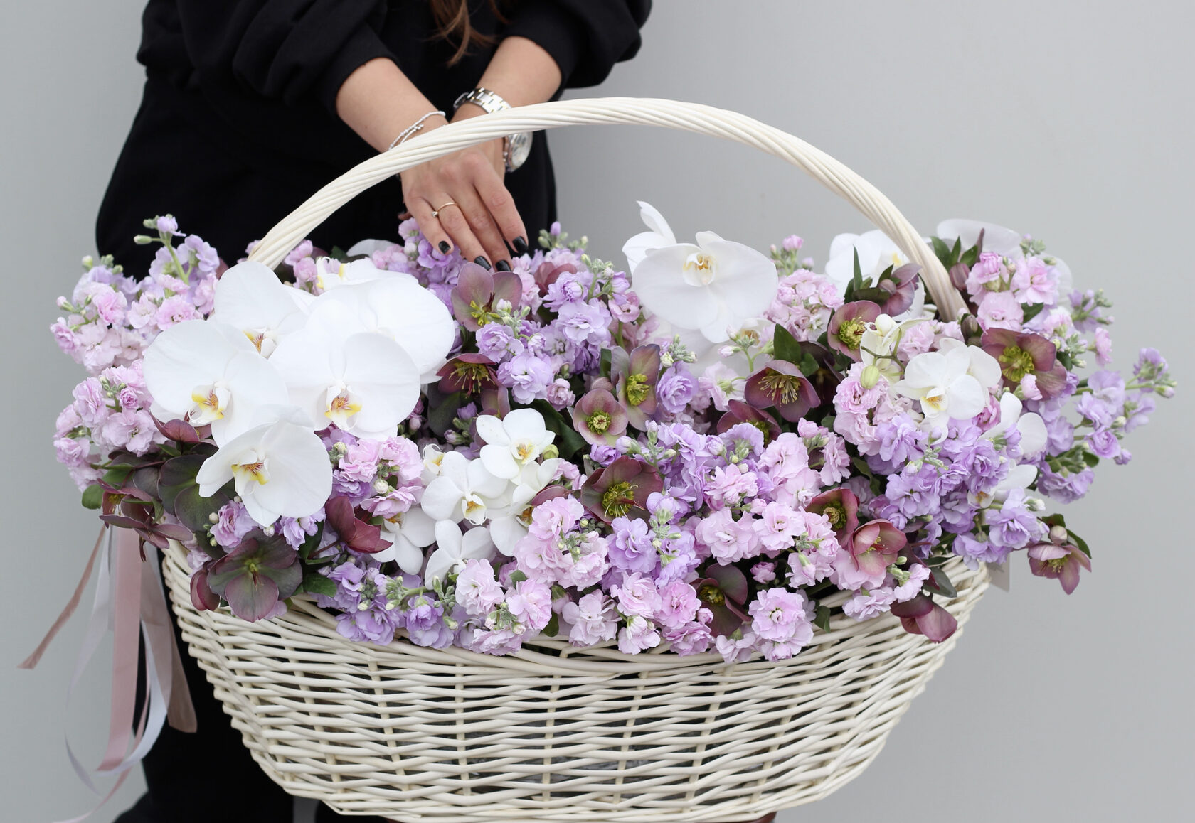 Корзина Лавандовый Шелк