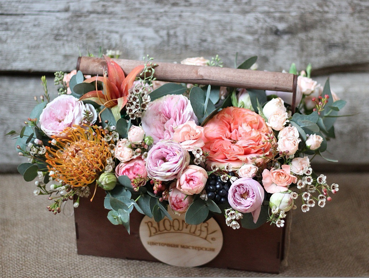 Композиция в ящике №7