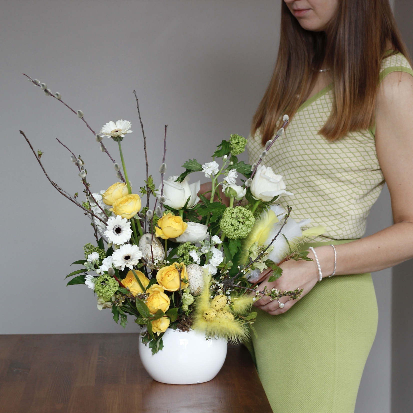 Пасхальная композиция Lime